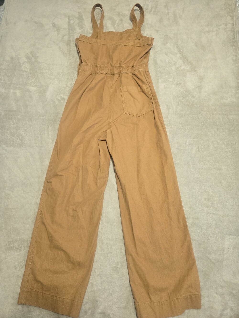 Gap Apron Jumpsuit Button Side Womens Size 4T (30x29) Ruffled Back - Picture 3 of 9